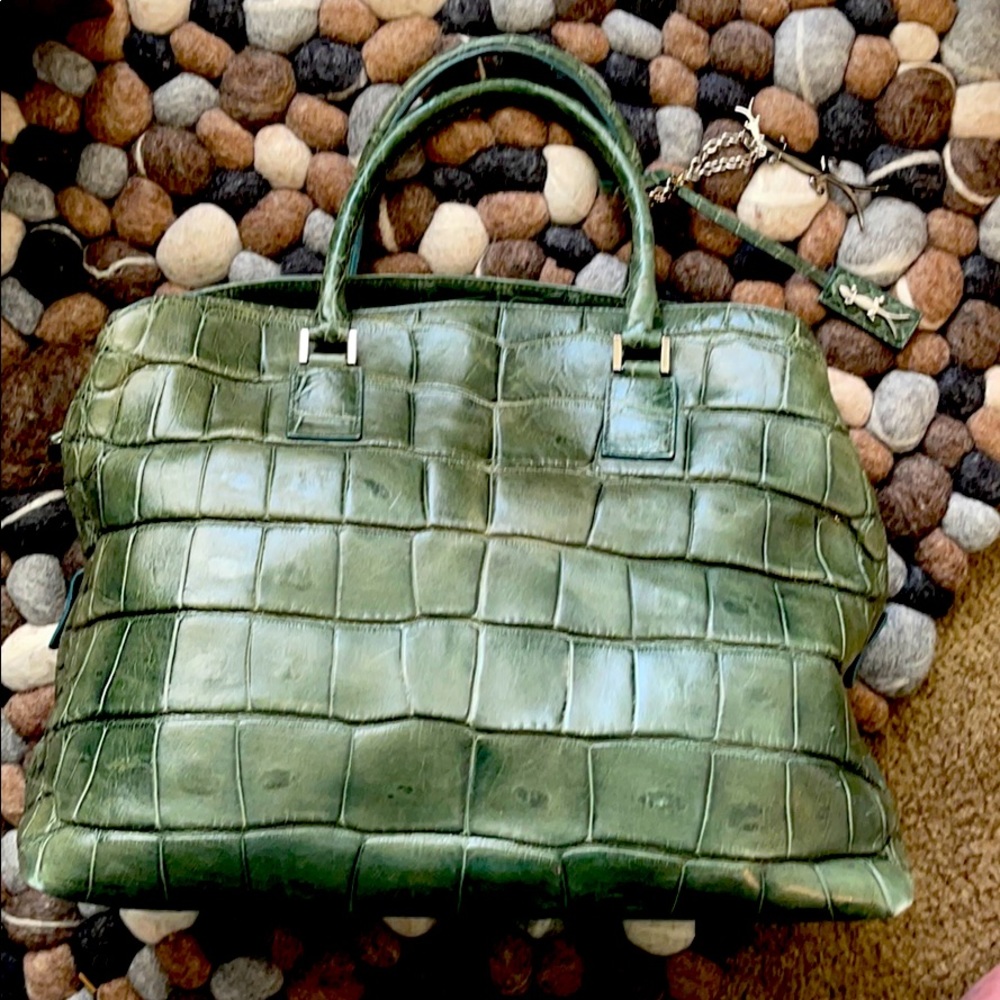 Shiro crocodile bag